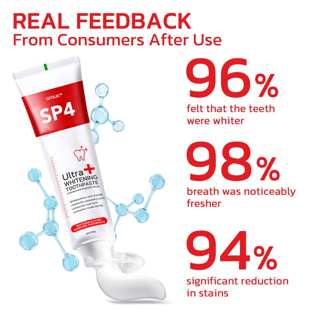 Original™ SP4 Ultra Teeth Whitening Toothpaste (Buy 1 Get 2)